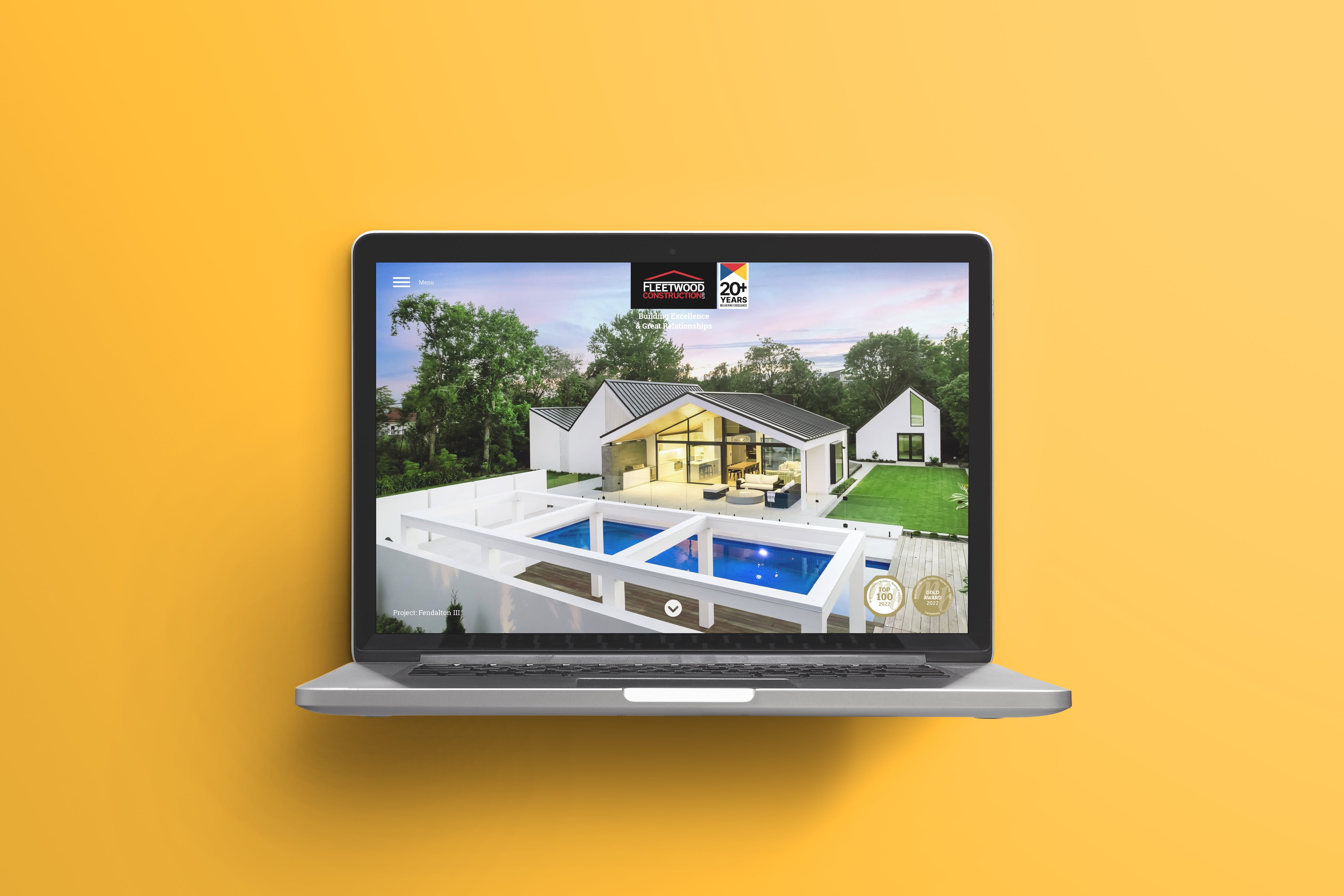 Fleetwood Construction Website Development Christchurch