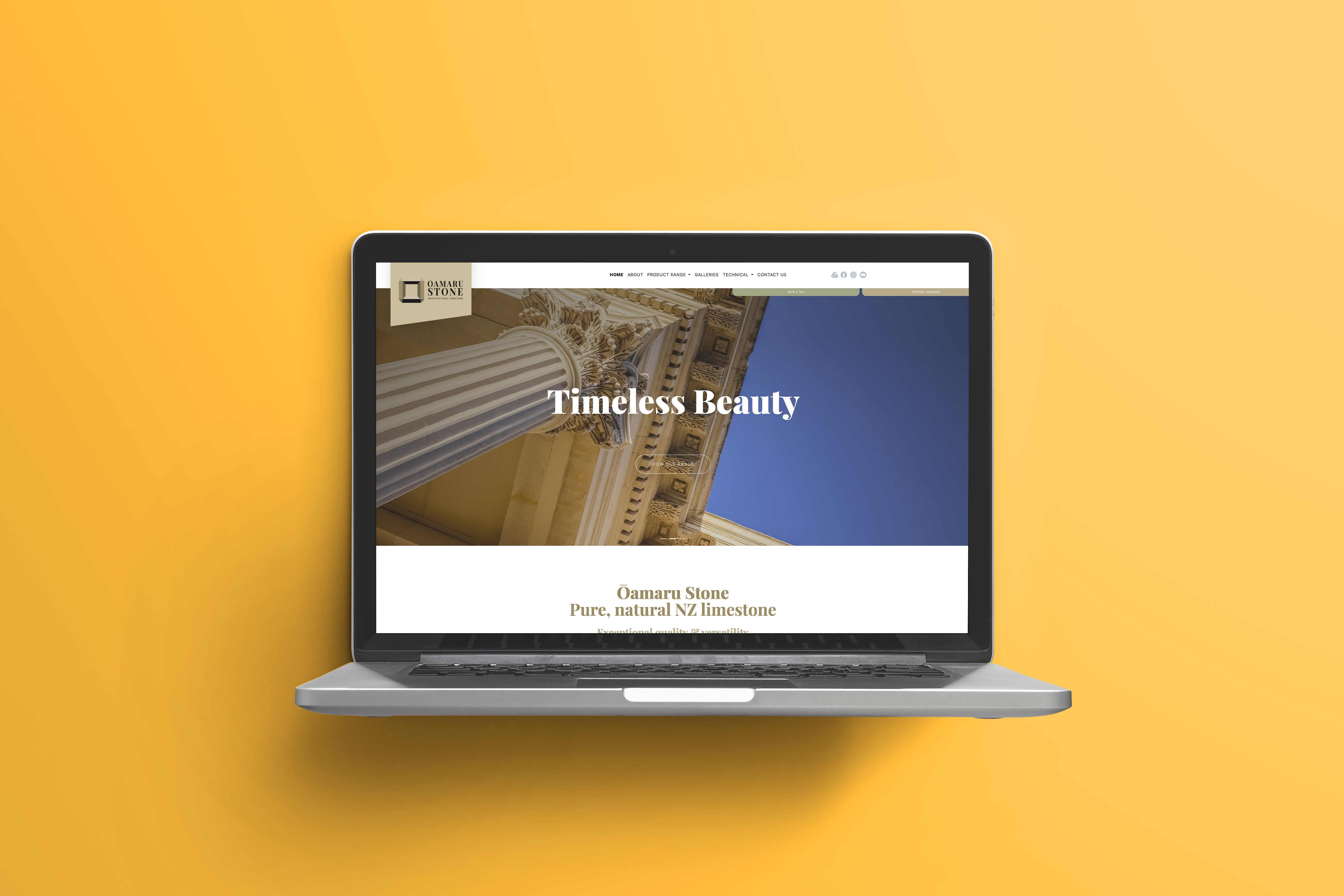 Oamaru Stone Website Development Christchurch