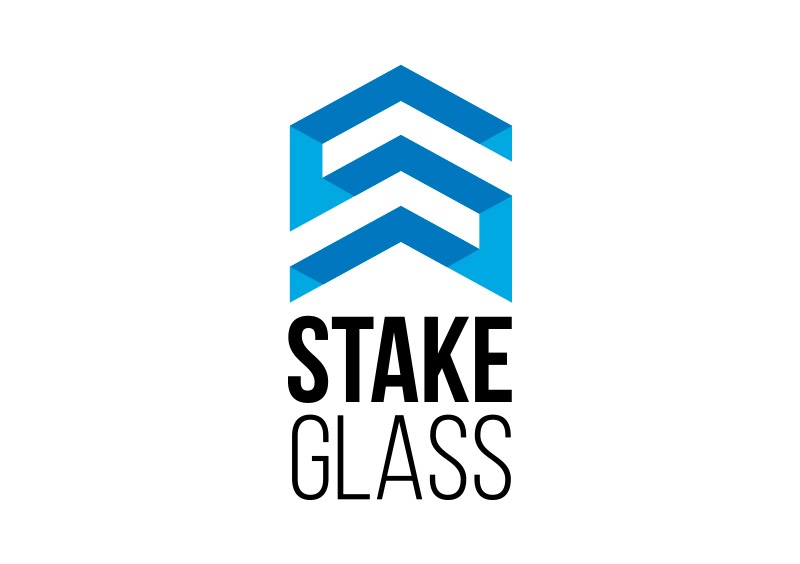 Stake Glass Logo design