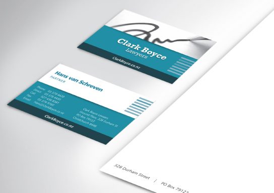 Clark Boyce Business Card